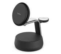 Belkin WIZ040MYCH mobile device charger Headphones, Smartphone Black, Chrome USB Wireless charging Fast charging Indoor