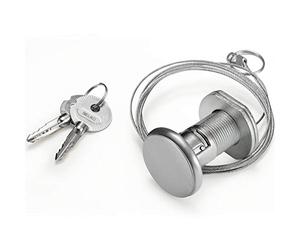 Belko BKEL-ELOCK Garage Door Drive Emergency Release with Lock for Garage Doors without Separate Entrance, Can Open from the Outside 1.9 m Steel Cable Includes 2 Keys