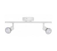 Bell 10379 'luna' Ceiling Spotlight Fitting With 2 X Gu10 Lampholders (White)
