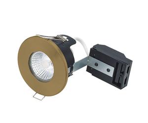 BELL 10653 Fir MV/LV Showerlight - Antique Brass