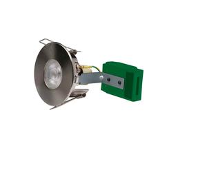 BELL 11853 Firestay Protector Open Back Non Integrated Fixed Downlight - Satin Bezel