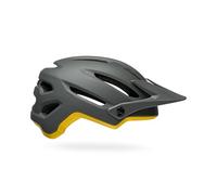 Bell 4Forty Clffhgr Ce Mountain Bike Helmet - Float Fit, Sweat Guide, Adjustable Visor, Full Hard Shell Protection, Ready For Trail Challenges, Color: Grey/Yellow, Size: M