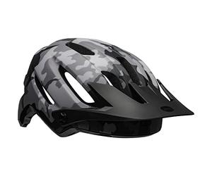 Bell 4Forty Mips Clffhngr M/G Ce All-Mountain Helmet With Mips Evolve, Float Fit, Sweat Guide, Adjustable Visor, Full Hard Shell Protection, Color: Black Camo, Size: L
