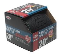 Bell 7091014 Freestyle Flat Defense BMX Bike Tire, 20" x 1.75-2.25", Black