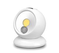 Bell And Howell Bionic Light Motion-sensing Portable Security Light Super Bright Cob Led Bulbs Magnetic Adjustable Angle