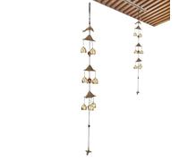 Bell - Bell - 9 Bells Energy Decoration 3 Layers Copper Alloy Garden Pendant |
