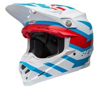 BELL BELL - Helmet Moto-9S Flex 22.06 Banshee Gloss White / Red 2024 M