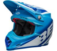 Bell Moto-9S Flex Rail, cross helmet L Blue/Light Blue/White