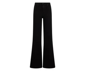 Bell-bottom jeans in elastic denim - female - 7 For All Mankind - Wide Trousers - Black - W26 - Trousers W26