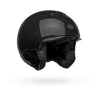 Bell Broozer Solid ECE Helmet, Dual Certification for Full-Face & Open-Face Riding, Black, Size: 2X