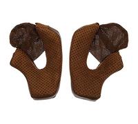 Bell Moto Bullitt Cheek Pads Brown 25 mm unisex