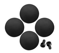 Bell Buttons, Round Doorbell Button - Door Buttons Replacement 4 Pieces with Screws | Ring Shape, Door Cover Replacement, SiC Improvement