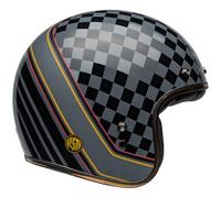 BELL Cruiser 2024 Custom 500 Adult Helmet, Motorcycle Helmet (RSD Wreckers Matte Gloss Black/Gold) ECE6, ECE (EU), Size Large