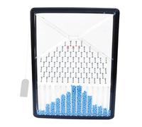 Bell Curve Desk Toy | Board for Statistical Law Demonstration | STEM Learning Educational Tool, Physics Classroom, Experimental Plates, Probability and Statistics