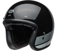 Bell Custom 500 Apex Jet Helmet, black-grey, size L