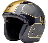 Bell Custom 500 Carbon RSD, open face helmet S Black/Gold