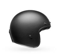 Jet Helmet Bell CUSTOM 500 CARBON Matte Black Carbon