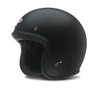 Bell Custom 500 Solid ECE 22.06 Open Face Motorbike Helmet Matt Black