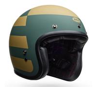 Bell Custom 500 Parlor ECE 22.06 Open Face Moto Motorcycle Helmet Matt Emerald