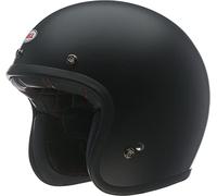 Bell Custom 500 Solid ECE Helmet, Inspired by 1954 Design, Oval Low-Profile Fit, Throwback Style, Matte Black, Size: XS