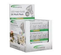 Bell Eco LED Halo GU10 5W Cool White 38 Degrees(Pack of 5)