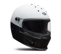 Full Helmet Bell Eliminator Carbon Diverge Matte/Gloss White/Black