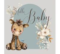 Bell - Hello Baby Baby Shower Guest Book hardback - New hardback or - P555z