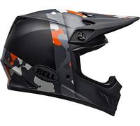 Bell HELMET MX-9 MIPS PRESENCE BLACK FLO ORANGE CAMO XL