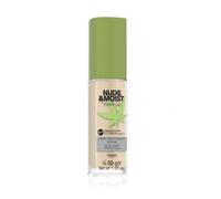 Bell HypoAllergenic Nude Moist Fluid 04 Natural Tan Make Up Moisturizing 30g