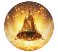 Bell Jigsaw Puzzles Great Gift for Adults 1000 Piece Fun Challenging Home Decoration Danced Flower Sea Jigsaw Puzzle for Women Men Adult 1000pcs (67.5x67.5cm)