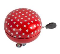M-Wave Unisex Adult Ladybird Bicycle Bell, Many Different Designs, Steel, 80 Mm - red, 80 mm