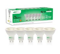 BELL Lighting GU10 Dimmable LED Spotlight Bulbs 4.4W 350lm 4000K 5 Pack