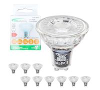 Bell Lighting LED GU10 Bulb 5W, Warm White 3000K, Non-Dimmable, Pack of 10