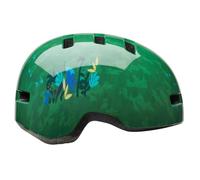Bell Lil Ripper Dinoden Ce Child Bike Helmet, Compact Shell, Adjustable Fit System, No-Pinch Buckle, Fun Graphics, Safe for Trailers & Bikes, Color: Green, Size: UC