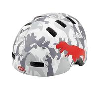 Bell Lil Ripper Toddler Helmet 2022: Matte Grey/Silver Unisize 45-52cm