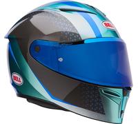 Bell Lithium MIPS Plus Blip ECE 22.06 Full Face Moto Motorcycle Helmet Silver