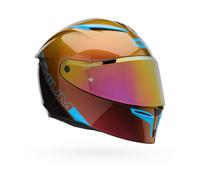 Bell Lithium MIPS Plus Delta Helmet, black-blue-orange, size S for Men
