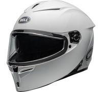Bell Lithium Mips Solid ECE Helmet, Aggressive Styling, Aerodynamic, Removable Liner, Clickrelease V2 Shield, Adjustable Airflow, Comms Compatible, DOT & ECE 22.06 Certified, Color: White, Size: XL