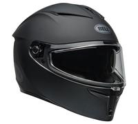 Bell Lithium Mips Solid ECE Helmet, Dynamic Shell, Drop-Down Sun Shield, Multi-Density EPS, Clickrelease V2 Shield, Pinlock Included, Optimum Fit, Matte Black, Size: XS