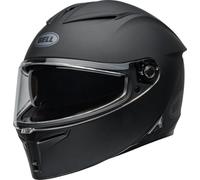 Bell Lithium Solid ECE Helmet, Integrated Sun Shield, Multi-Density EPS Liner, Clickrelease V2 Shield, Pinlock Ready, Optimum Fitment, Matte Black, Size: 2X