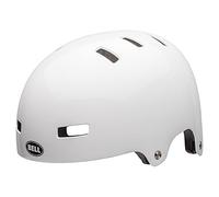 Bell - LOCAL SOLID CE Helmets - Adult Unisex - protective gear, bike helmet, BMX helmet, BMX protective helmet, White , M