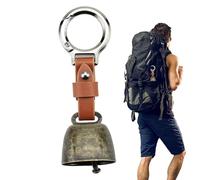 Bell, Loud Safety Horn Mini, Loud Bell with Key Ring for Scaring Off | for Trekking, Fishing, Walking, Cycling and