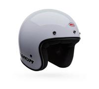 Bell Magnum Solid ECE 22.06 Open Face Moto Motorcycle Motorbike Helmet White