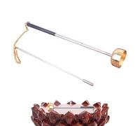 Bell Meditation Chime Buddhist Musical Instruments Lightweight Elegant Finger Symbol Percussion Buddhist Musical Instruments Decorative Retractable Buddhist Chime for Fam