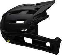 BELL Men's Super Air R MIPS Bicycle Helmet MTB, Matte Gloss Black, L | 58-62cm