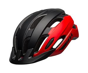 Bell Men's Trace Touring Bicycle Helmet, Matte Red/Black, One Size
