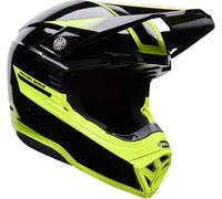 Bell Moto-10 Mips Fade, motocross helmet XL Black/Neon-Yellow