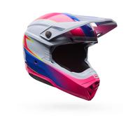 Bell Moto-10 MIPS Falcon Motocross Helmet, white-pink, size S for Men