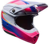 Bell Moto-10 MIPS Falcon Motocross Helmet, white-pink, size 2XL for Men