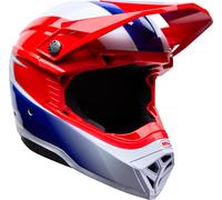 Bell Moto-10 MIPS Falcon Motocross Helmet, white-red, size XL for Men